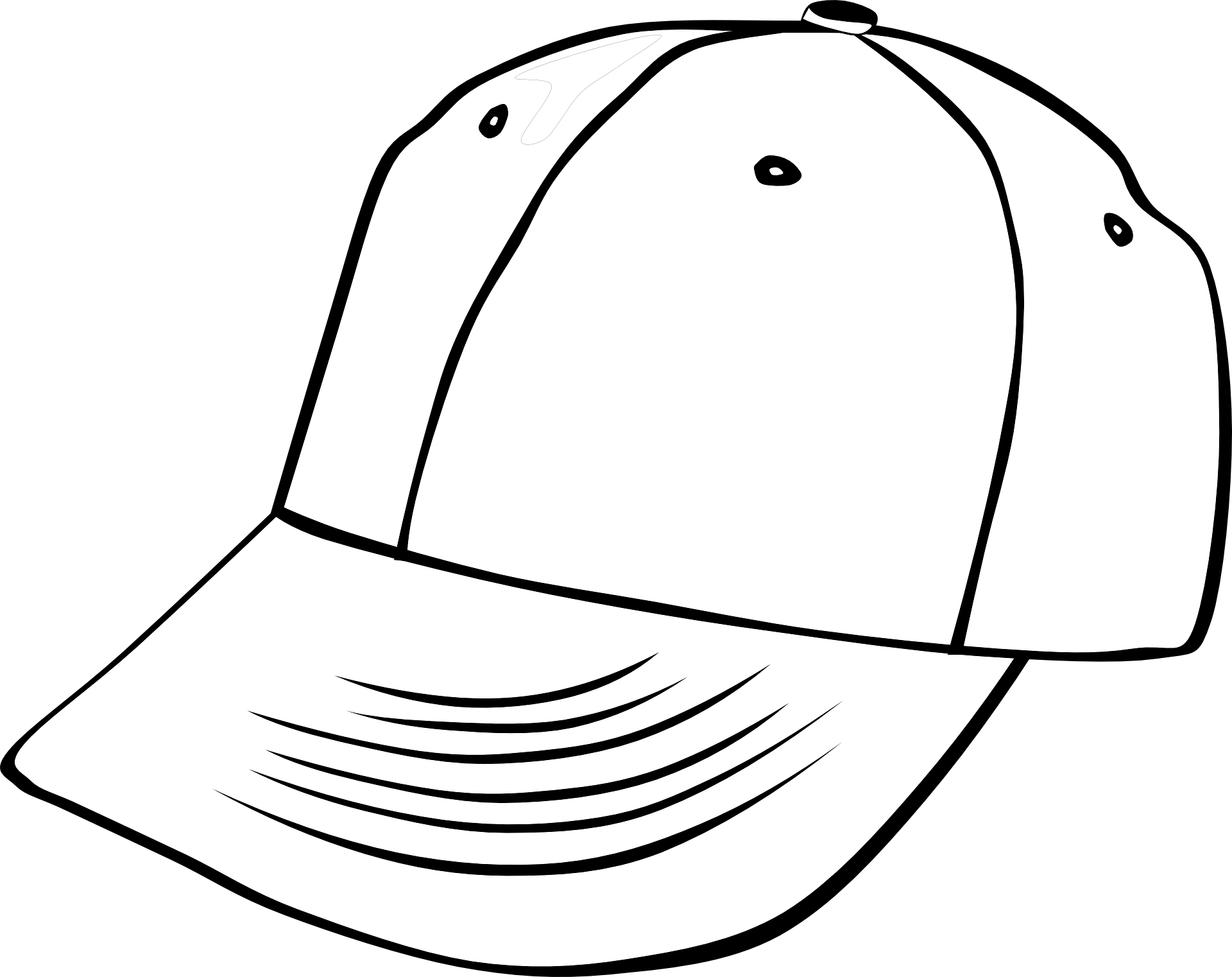 kolorowanka czapka baseballowa