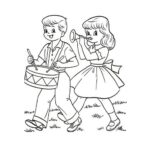 kolorowanka muzykanci